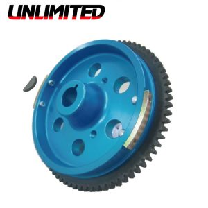 JL-K8P-F1　ジュラルミンフライホイール 軽量 KAWASAKI　カワサキ 750/800　ブルー UNLIMITED アンリミテッド　ジェットスキー
