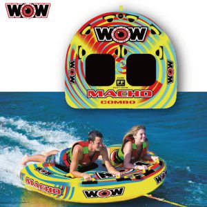WOW ワオ  MACHO マッチョ 2名 W16-1010 トーイングチューブ バナナボート 水上バイク ボート ウォータートーイ　ゴムボート