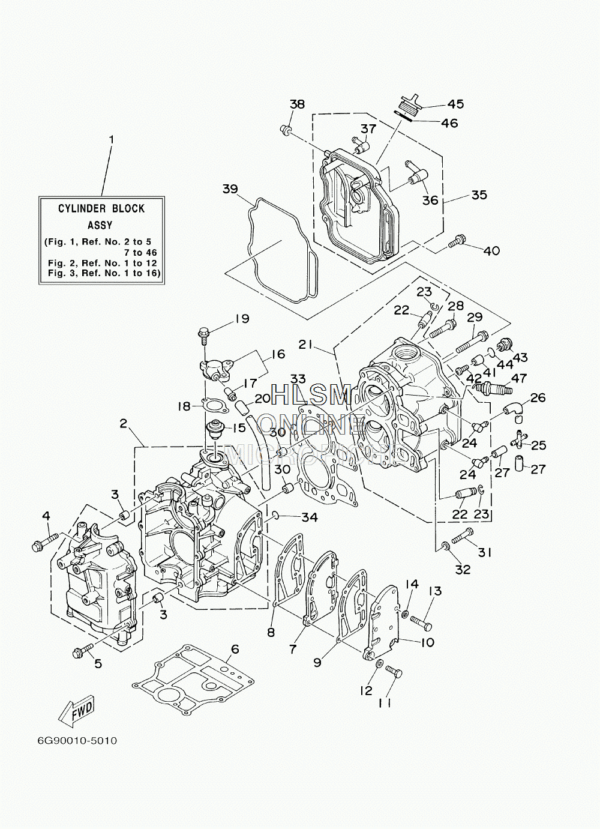 CRANK CYLINDER ASSY