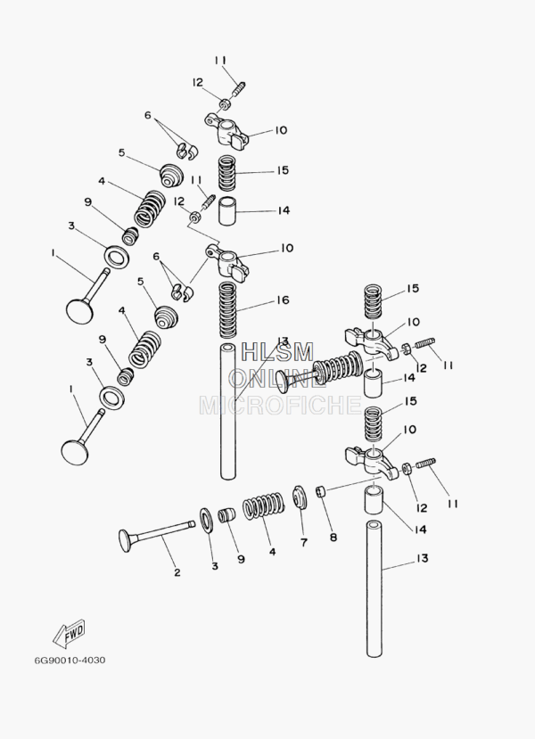 RETAINER, VALVE SPRING