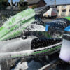 SAVIVE フォームガンプロ JETRENU パープル 2点セット 洗剤 ウォッシュワックス ジェットレニュー 水上バイク ジェットスキー 船 船艇 洗車 クリーナー ワックス - 画像 (2)
