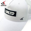 2025新作 UNLIMITED LOGO CAP ブランドロゴ キャップ 帽子  ホワイト UVケア サポート ULC0653 - 画像 (4)