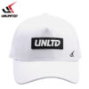 2025新作 UNLIMITED LOGO CAP ブランドロゴ キャップ 帽子  ホワイト UVケア サポート ULC0653 - 画像 (2)