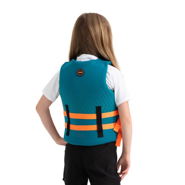 Jobe Neoprene Vest Kids Teal ネオプレンベスト キッズ ティールカラー 244925002 - 画像 (3)