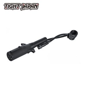 タイトジャパン TIGHTJAPAN 7極ハーネスコイルコネクター 樹脂製 トレーラー側 電気配線 配線プラグ MAXトレーラー トレーラーパーツ 0106-08