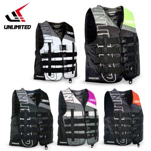 UNLIMITED ナイロンベスト ライフベスト ライフジャケット 大人用 EXPEDITION アンリミテッド UV2602 2026新作